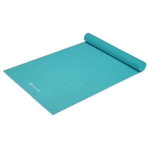 Gaiam Solid Color Yoga Mat, Non Slip Exercise & Fitness Mat All Types of Yoga